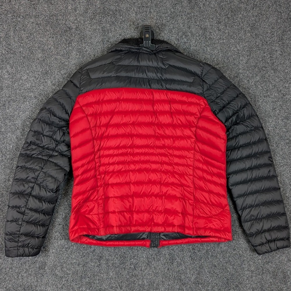 Lauren Active Ralph Lauren Puffer Jacket Red Black Down Fill Womens Large L-RL - Picture 3 of 11